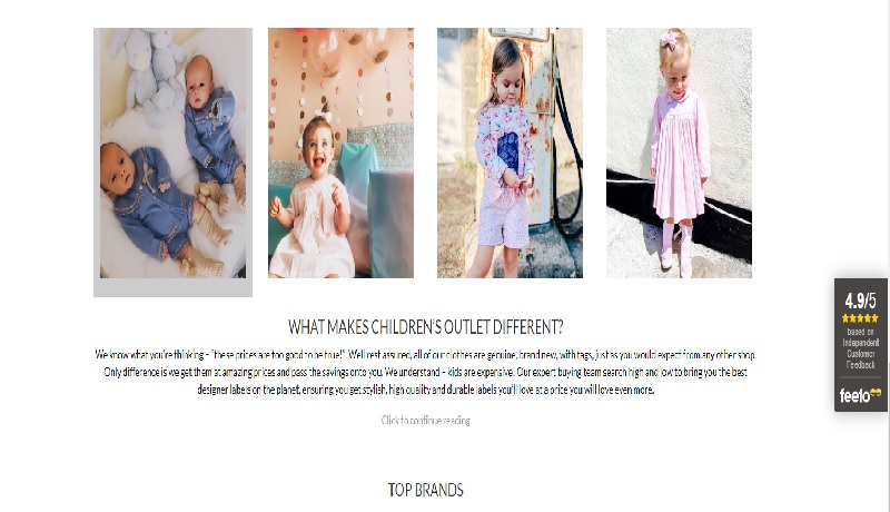 childrens outlet